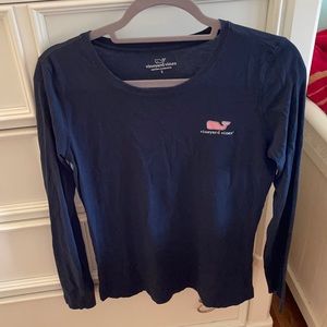 Vineyard Vines navy long sleeve